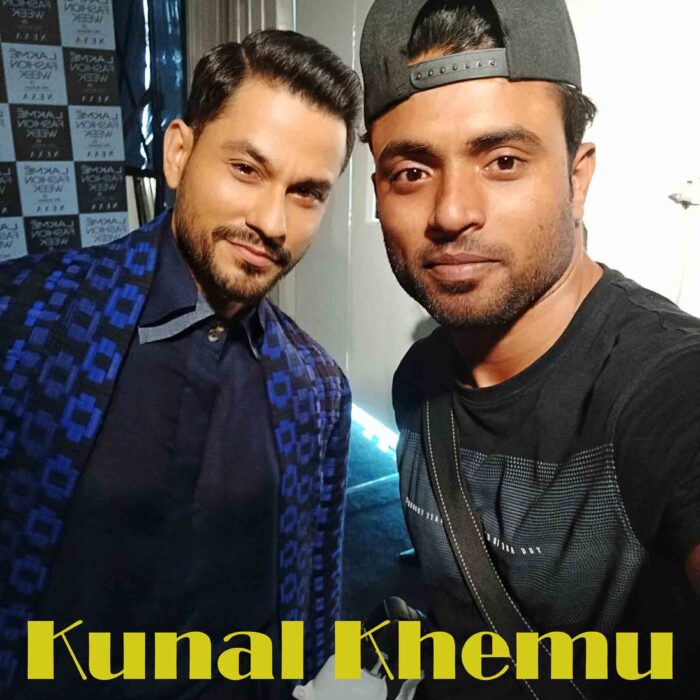 Kunal Khemu with imran Shaikh nagpur photographer